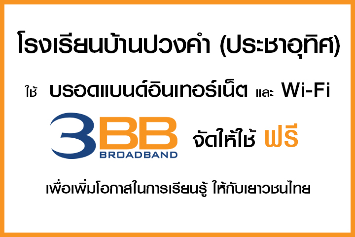 <p>3BB&nbsp;จังหวัดลำพูน &nbsp;ส่งมอบอินเทอร์เน็ตในโครงการ&nbsp;&ldquo;บรอดแบนด์อินเทอร์เน็ต เพื่อการศึกษาฟรี"&nbsp;</p>